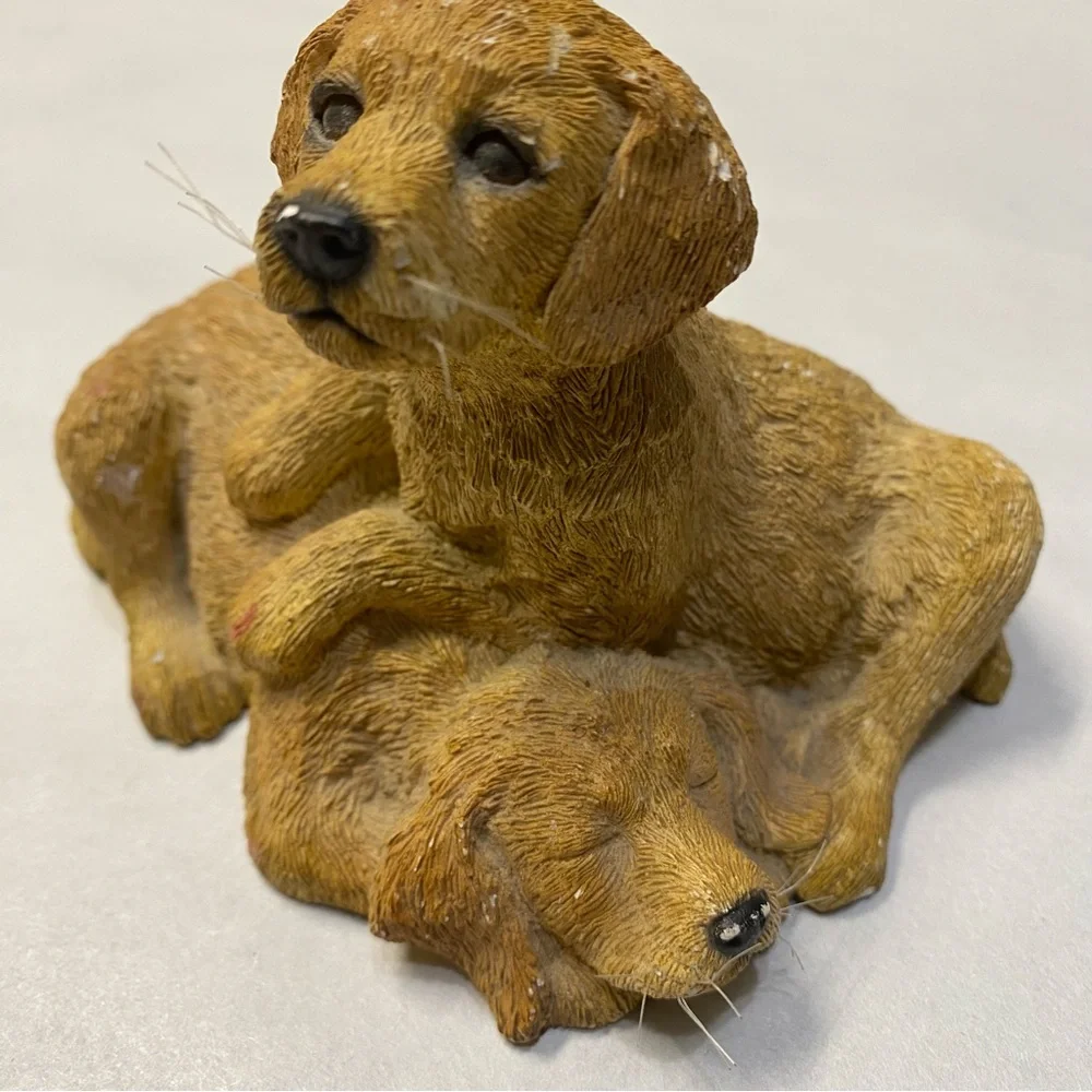 Vintage Whiskers by Martha Carey Golden Retriever Dog Puppy Home Decor Figurine